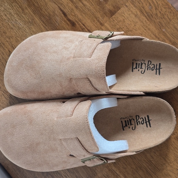 Corkys Tan Suede Slip-On Shoes - Picture 4 of 8